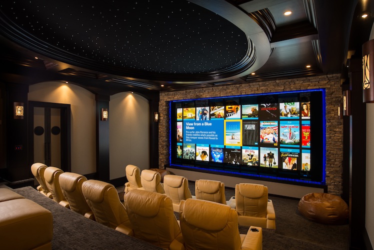 Easy Living home theater is Lake Oconee, GA