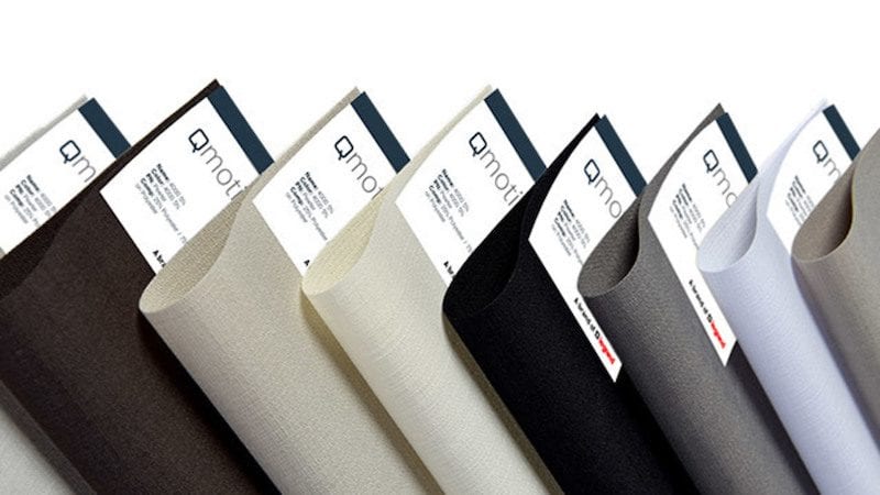 QMotion fabric samples