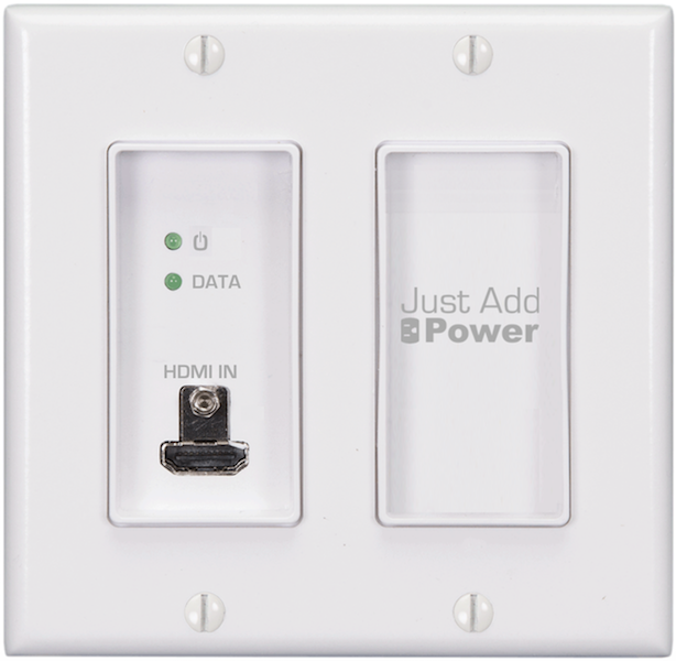 Just Add Power Wallplate