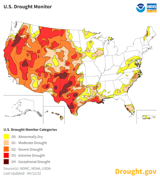 u.s. drought monitor